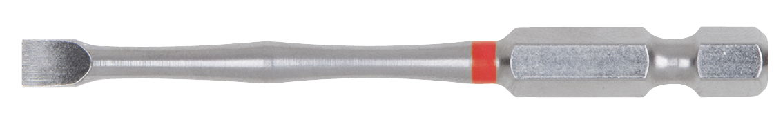 Boite de 5 embouts de vissage à code couleur TORSIONpower®, L. 75 mm - 1/4'' - Fente, 5 mm