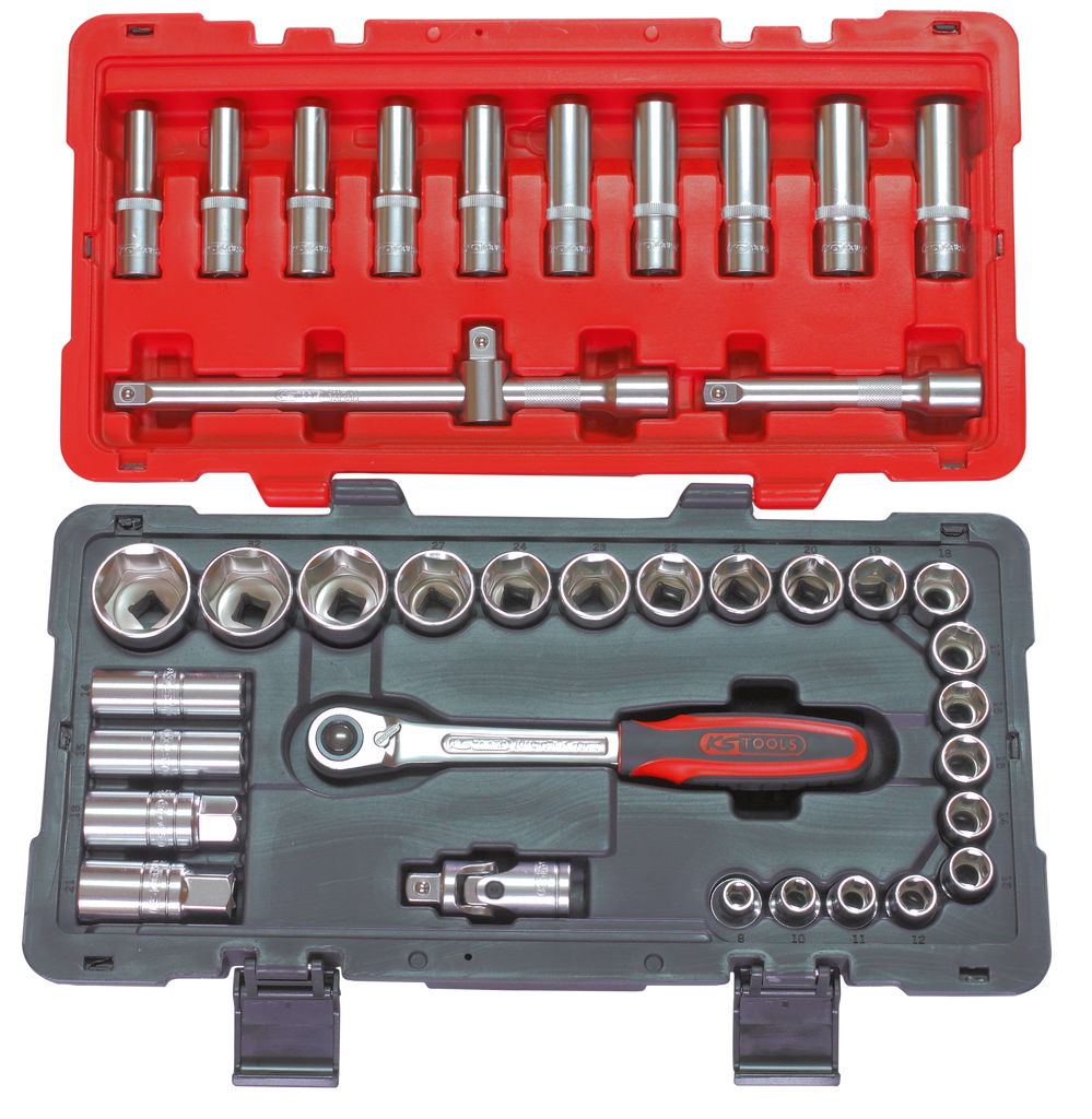 Coffret de douilles et accessoires ULTIMATE® 1/2'', 39 pièces