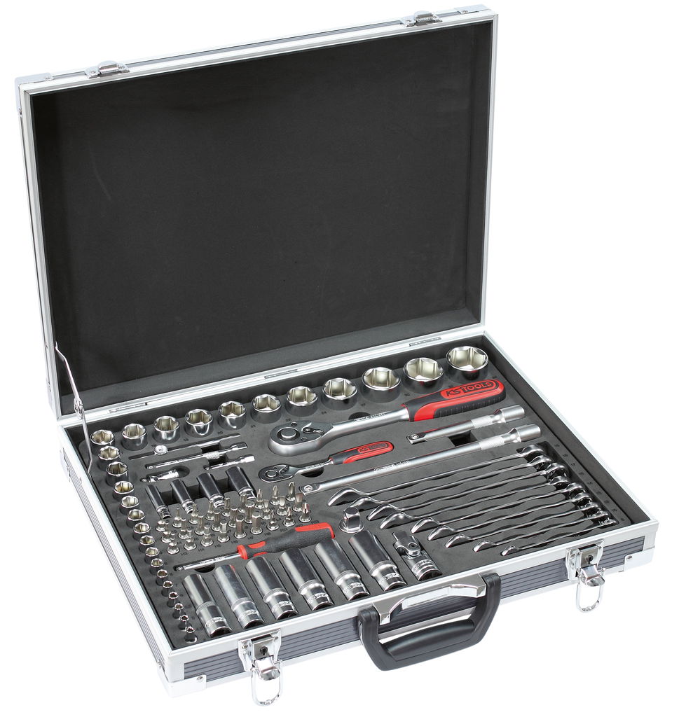 Coffret de douilles et accessoires ULTIMATE® 1/4'' - 1/2'', 83 pièces