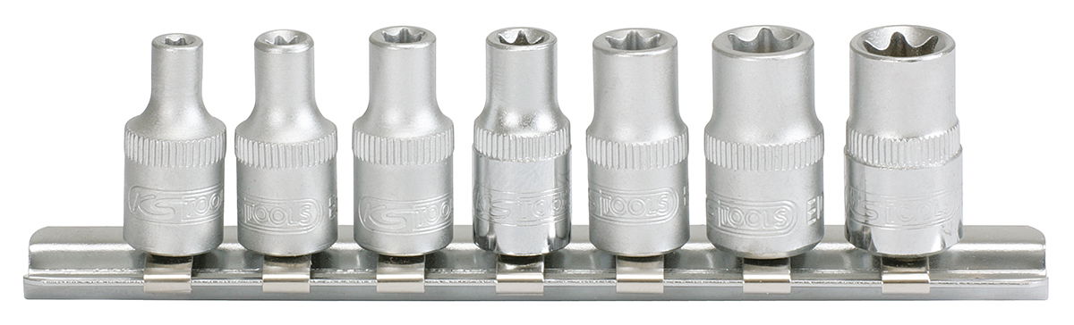 Rail de 7 douilles ULTIMATE® TORX® 1/4''