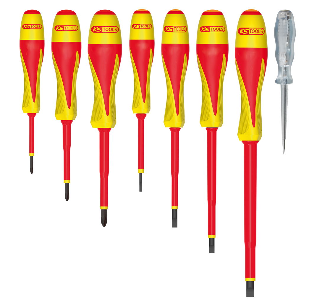 Jeu de 8 tournevis ULTIMATE® isolés