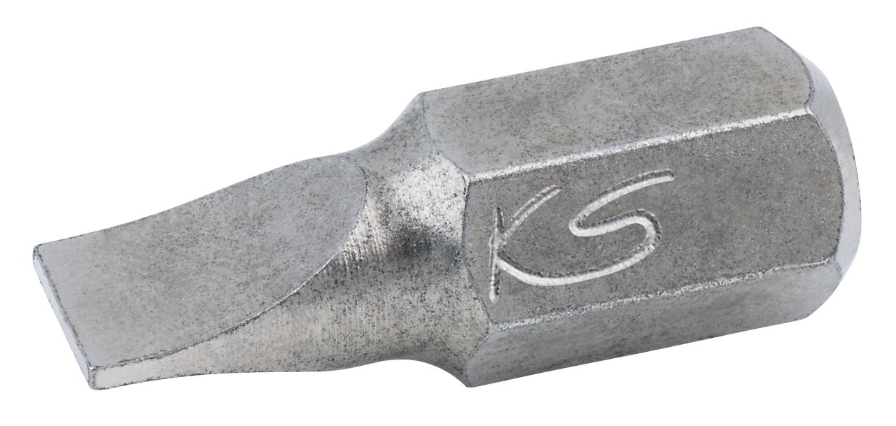 Embout de vissage KS FENTE 8 mm - entrainement 10 mm, longueur 30 mm
