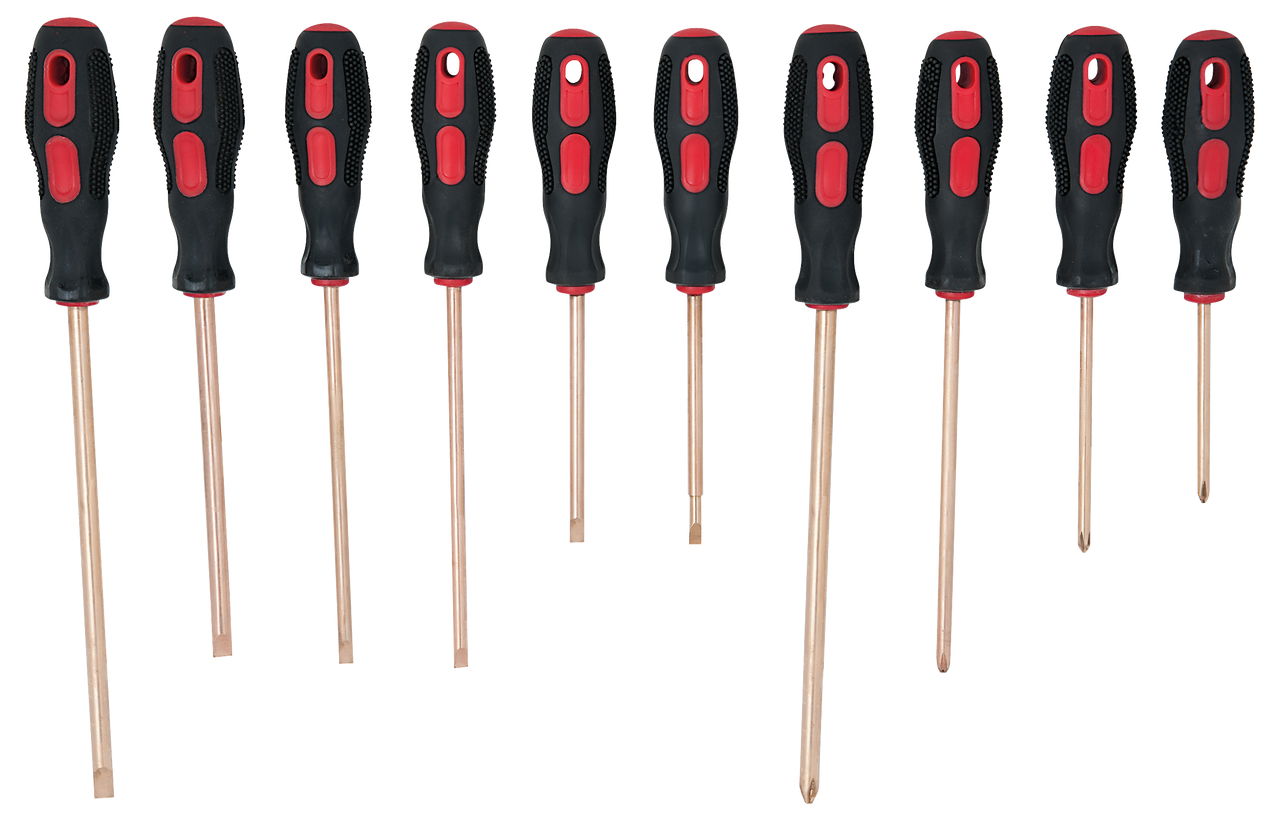 Jeu de tournevis BERYLLIUMplus, 10 pièces