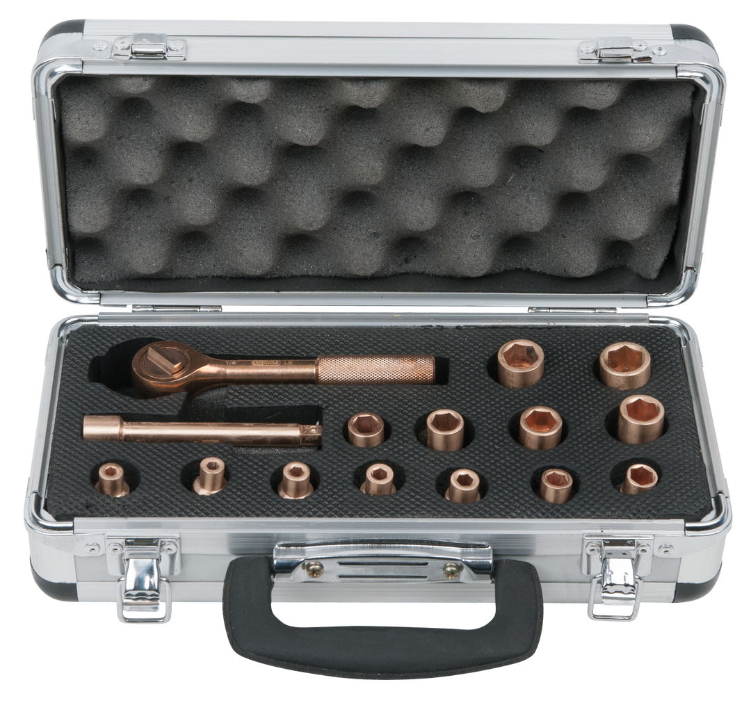 Coffret de douilles BERYLLIUMplus, 15 pièces