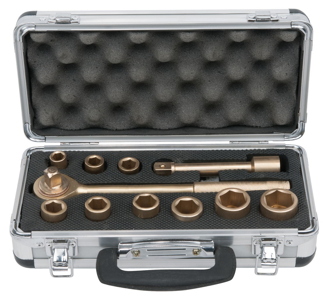 Coffret de douilles BRONZEplus, 11 pièces