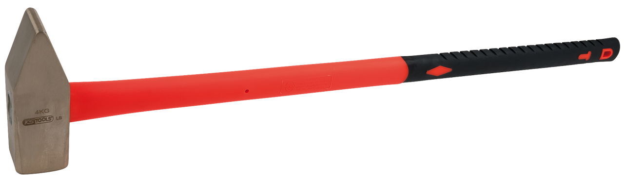 Masse BRONZEplus manche tri-matière, tête 3000g, 900mm