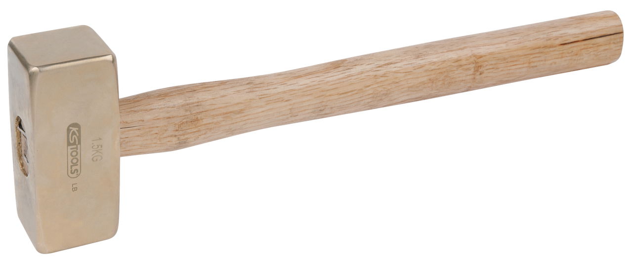 Massette BRONZEplus manche hickory, tête 1000g, 400mm