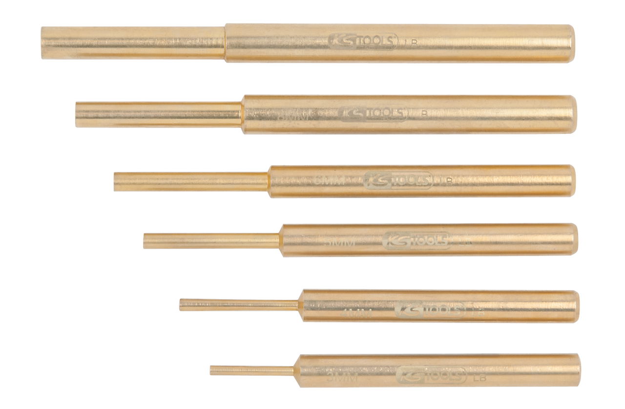 Jeu de chasses goupilles BRONZEplus, 6 pièces