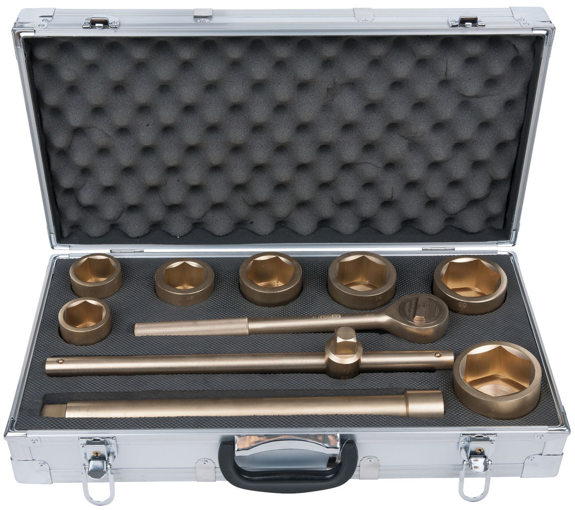 Coffret de douilles BRONZEplus, 12 pièces