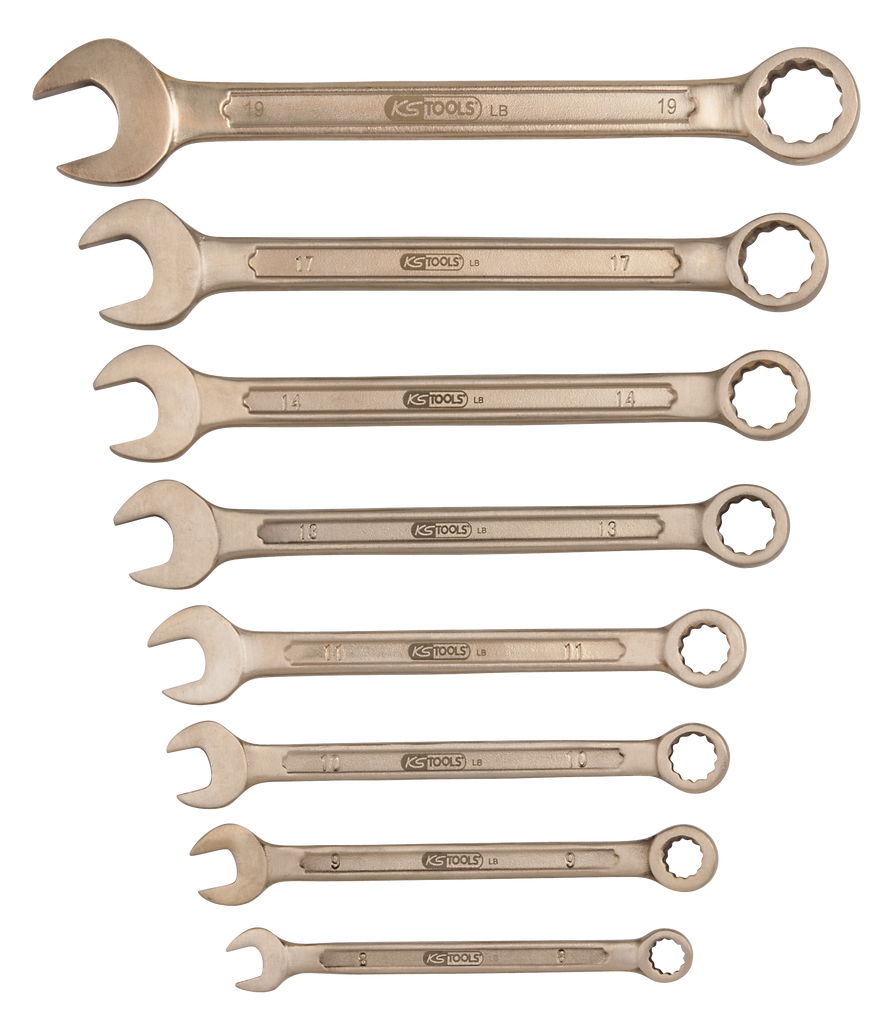 Jeu de clés mixtes BRONZEplus, 12 pièces