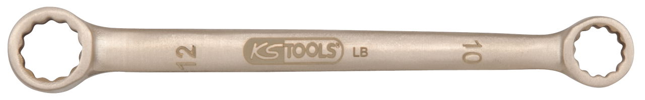 Clé polygonale droite BRONZEplus 6x7, 100mm