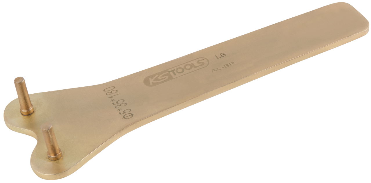 Clé à ergot BRONZEplus 180mm