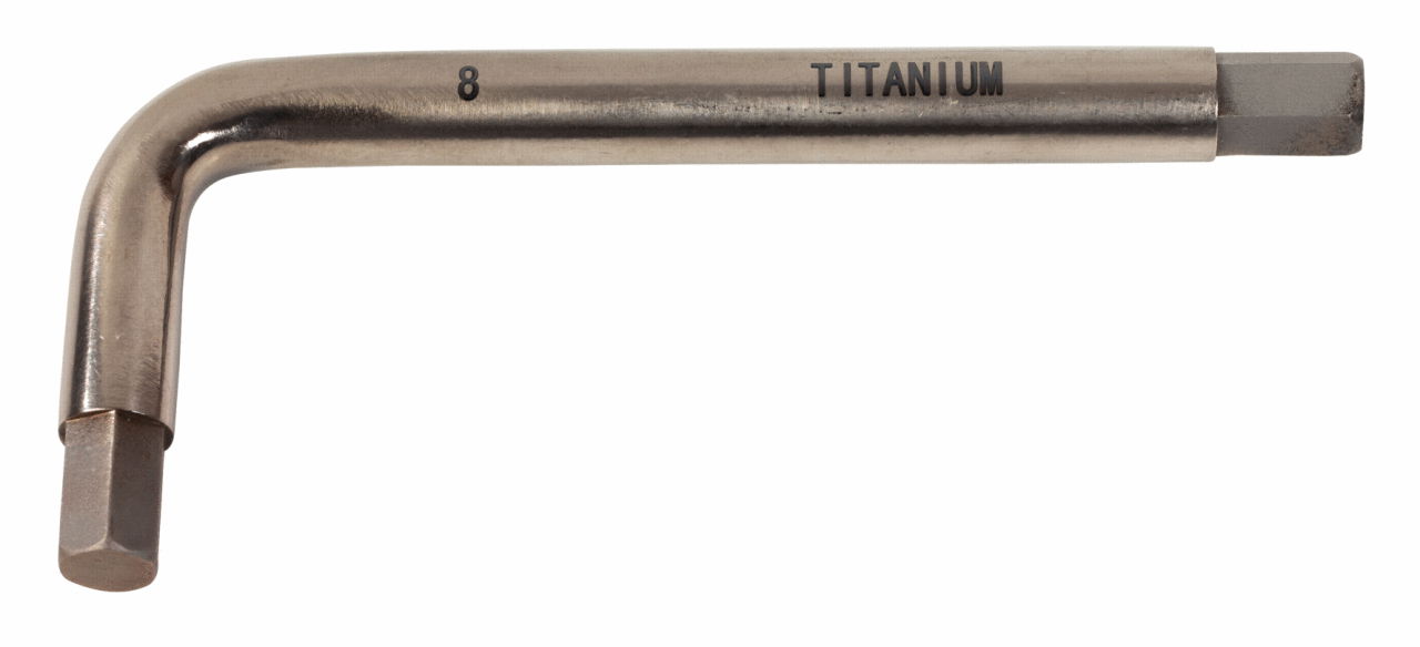 "Clés mâles 6 pans 9/64"" 70mm -TITANE-"