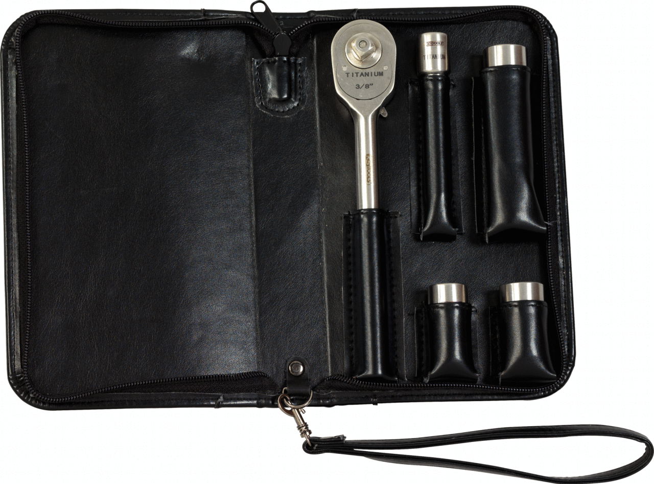 "Trousse cliquet et douilles 3/8"""