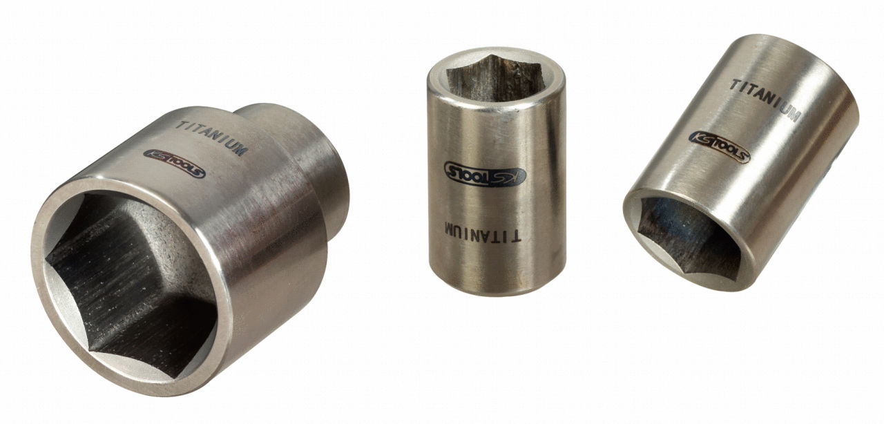 "Douilles 3/8""  8mm  21mm  -TITANE-"