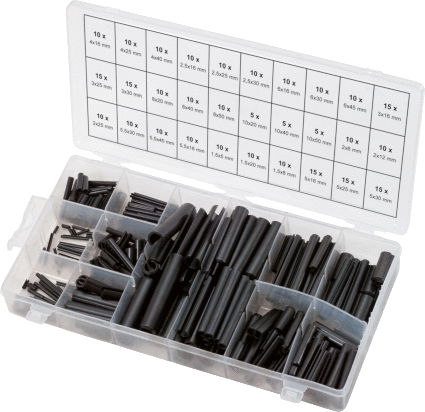 Assortiment de chevilles en bois, 315 pcs 