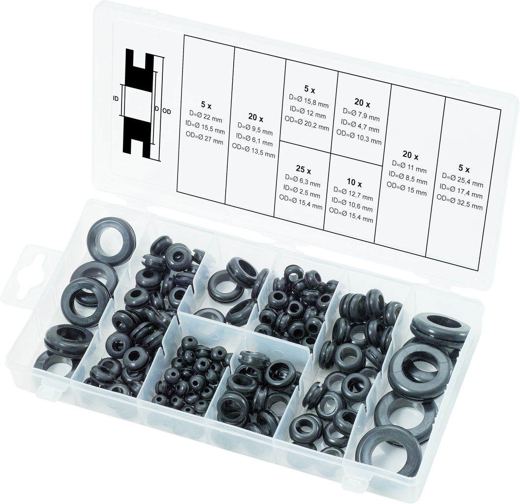 Assortiment de joints en caoutchouc x110