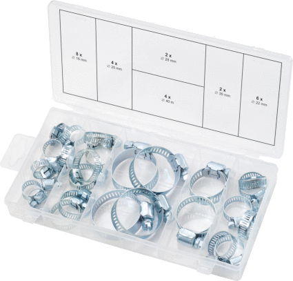 Assortiment de colliers de serrage x26