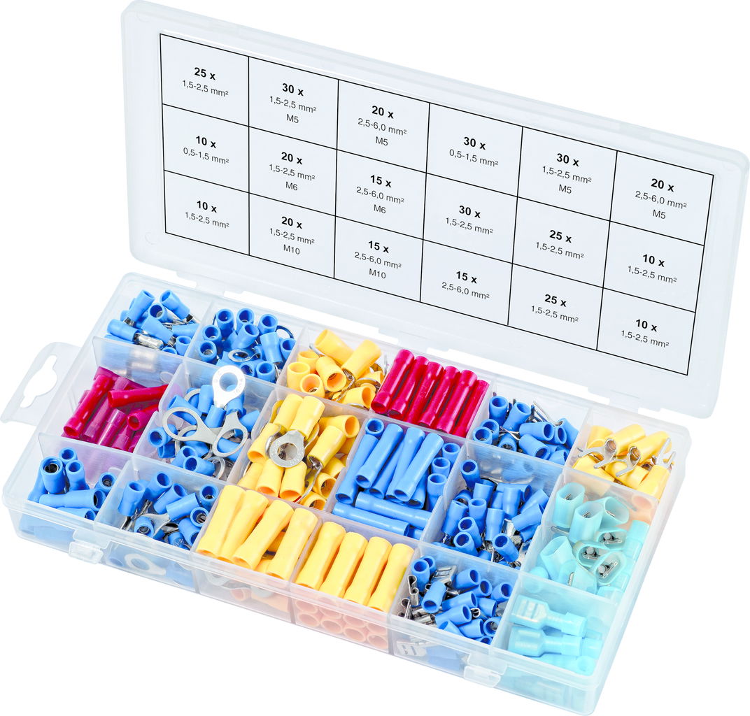 Assortiment de cosses, 360 pcs  