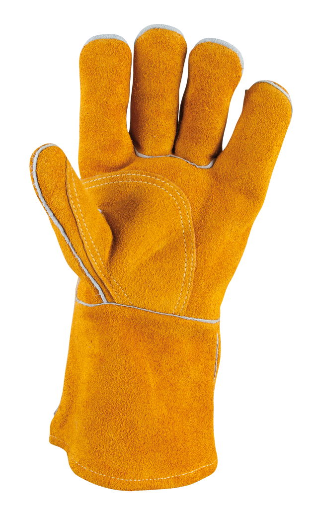 Gants de protection courts en cuir pour soudeur, M