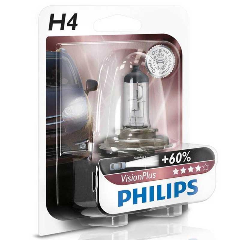 Ampoule H4  Vision Plus Philips