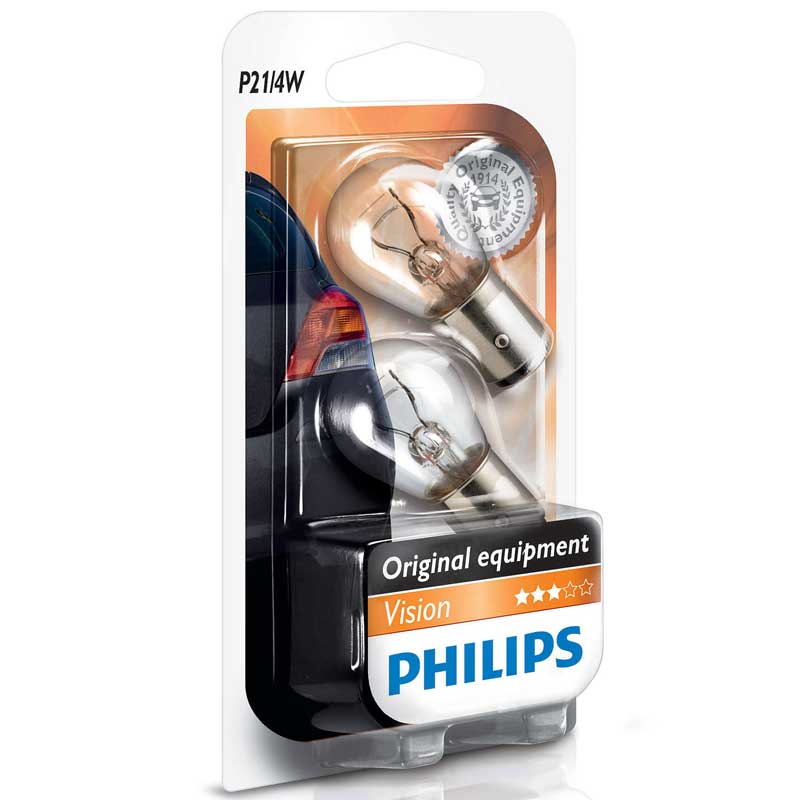 Ampoule P21/4W 12V Philips