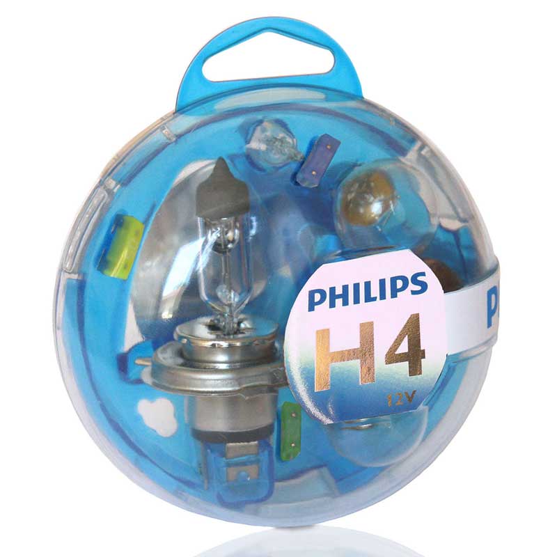 Coffret ampoules H4 Philips